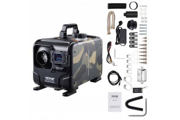 Calefactor de Estacionamiento Vevor 8 kW Silencioso 12V-24V DC Bluetooth usado