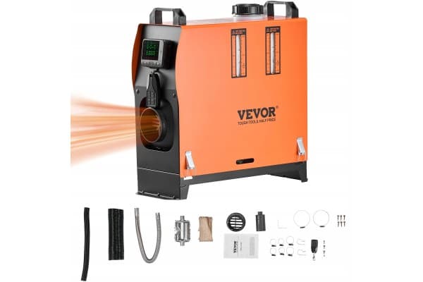 Calefactor estacionario Vevor 8 kW 12-24 V con control remoto y bajo consumo de combustible usado