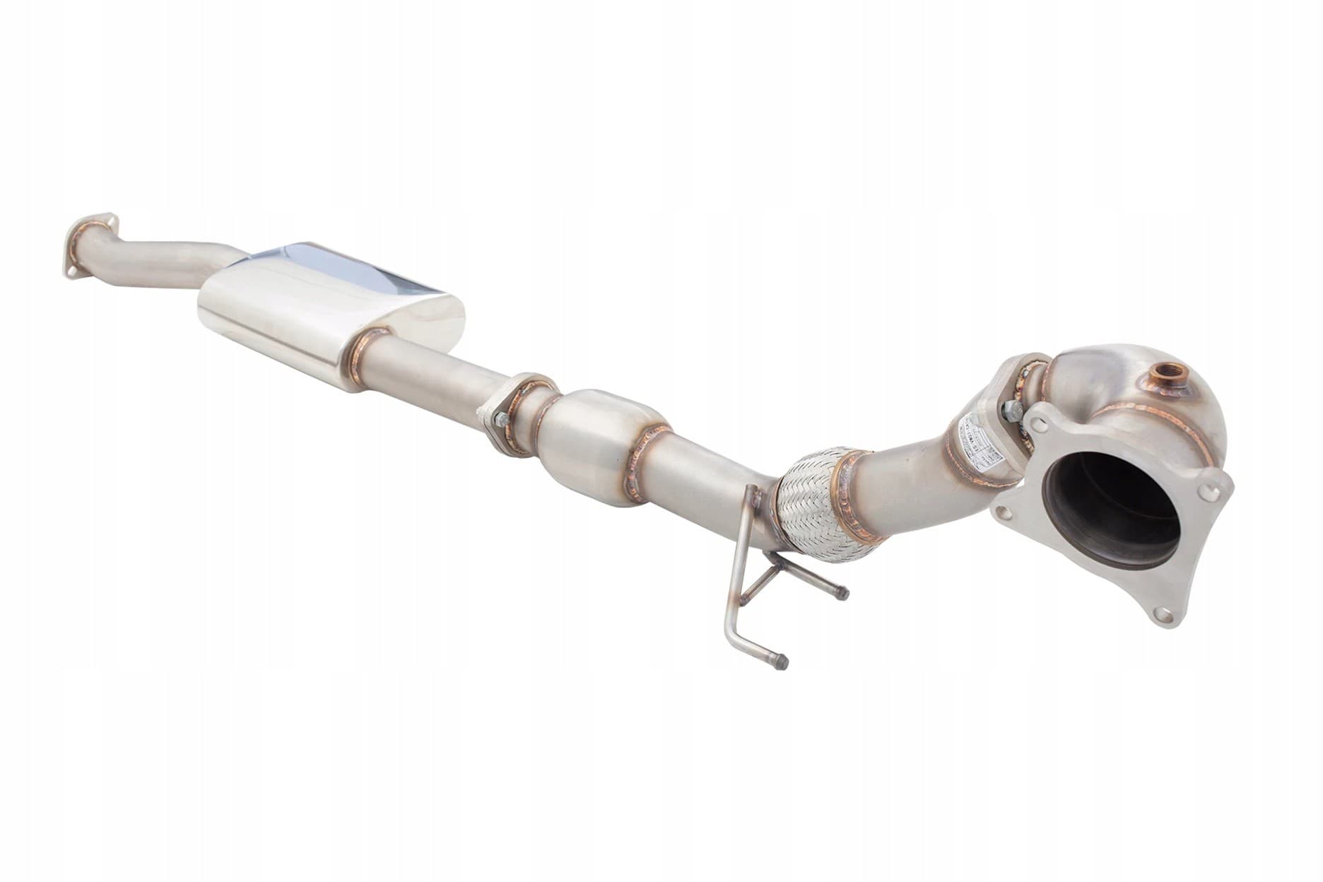 Downpipe 3,5 -3 con catalizador, para sistema de escape Xforce Cat-Back VW nuevo