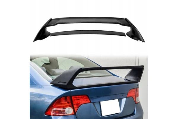 Spoiler ABS Estilo Mugen para Honda Civic Viii FN FK usado