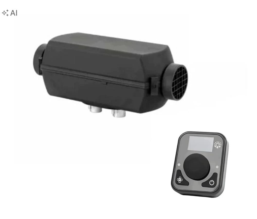 Calefactor estacionario Autoterm D2 2kW 24V con Panel de Control Mini - Kit nuevo