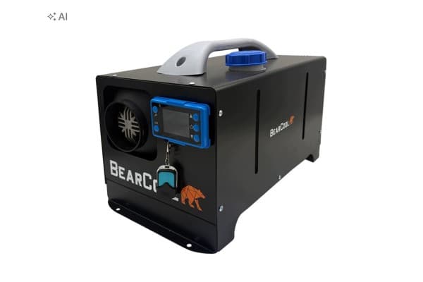 Calefactor Diesel BearCool 5kW 12V/24V/230V - Kit con Control Remoto usado