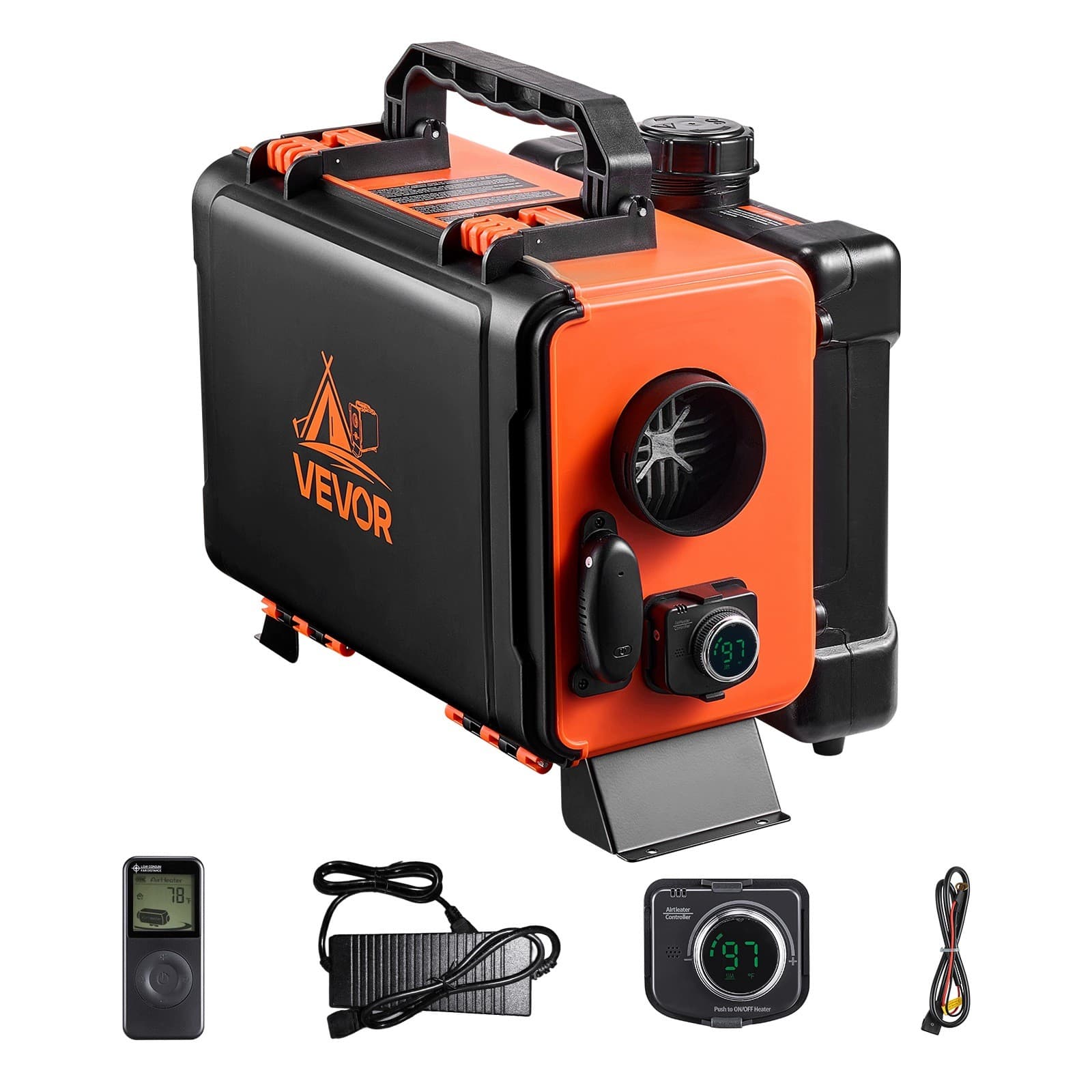 Calefactor Diésel Vevor de Estacionamiento 8KW Portátil y Silencioso usado
