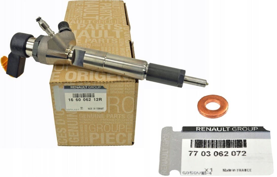 Inyector OE 166006212R con Junta para Renault 1.5 1.9 2.2 2.5 DCI 7703062072 nuevo
