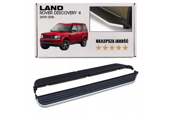Estribos laterales Venus Ltd negros para Land Rover Discovery 3 2004-2016 usado
