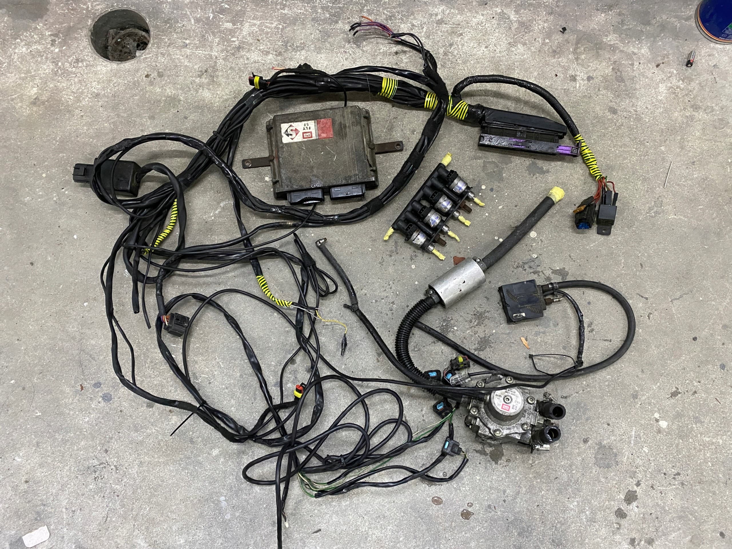 Instalación Brc 4 Cilindros - Juego Bajo Máscara usado