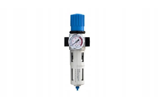 Regulador Filtro de Aire G 3/4, Hasta 16 bar, Ajuste 1,5-12 bar, 20 Micras, Flujo usado