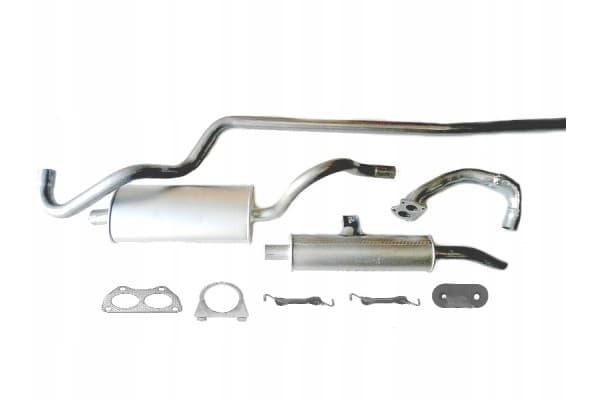 Kit de Silenciadores Ferroz para Fiat 125P Aluminizado usado