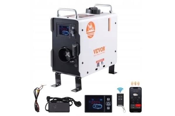 Calefactor de estacionamiento Vevor 2KW con sistema innovador de alarma de CO usado