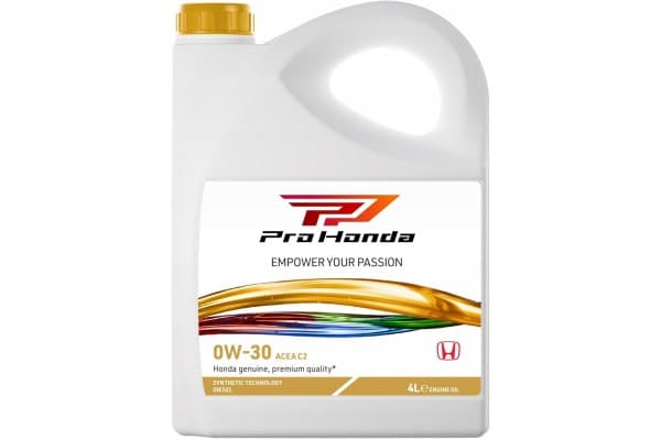 Aceite de motor diésel 0W30 Acea C2 4 litros 08232P99T4LPRO Original OEM usado