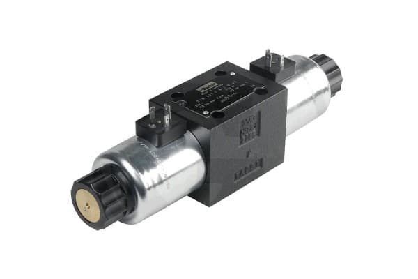 Válvula de Control Direccional Parker Cetop-NG10 4/3, puertos P, T, A, B cerrados (todos los puertos bloqueados en posición neut usado