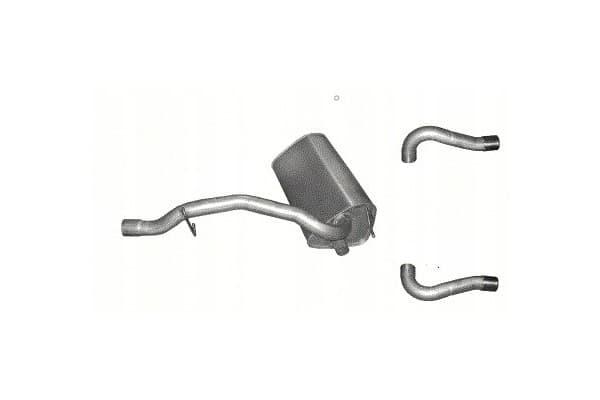 Cubierta de tubos finales del silenciador Ford Kuga I 2,0 TDCi nuevo