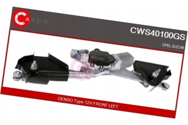 Mecanismo de limpiaparabrisas delantero con motor OE - Casco CWS40100GS usado