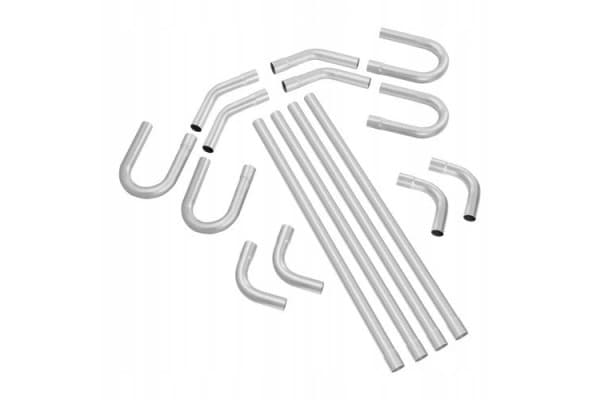 Tubo de Escape Universal Diámetro 5,72 cm Grosor de Pared 0,15 cm Tubo Galvanizado usado