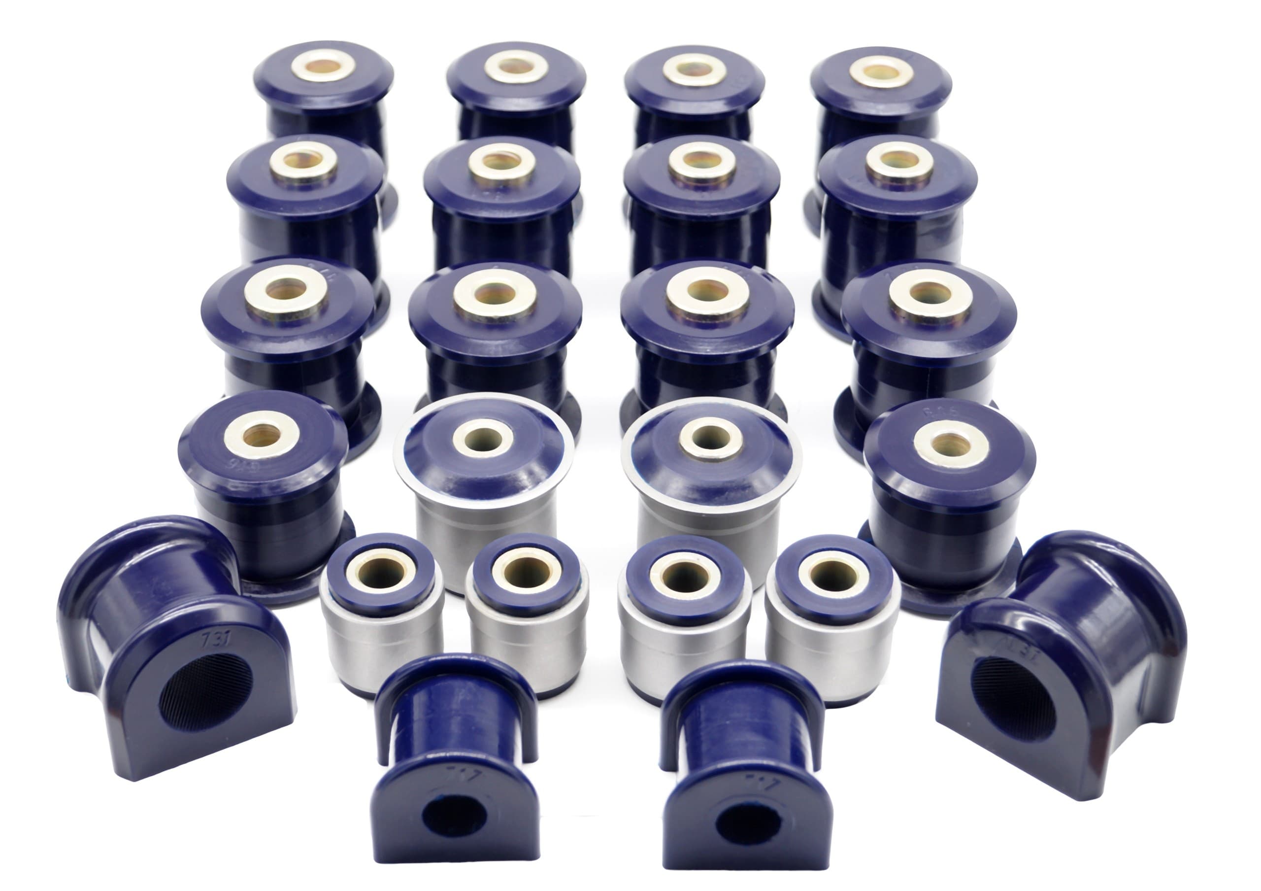 Kit de Silentblocks de Suspensión de Poliuretano para Jeep Wrangler JK (2007-2018) - 24 Piezas Kalgum nuevo
