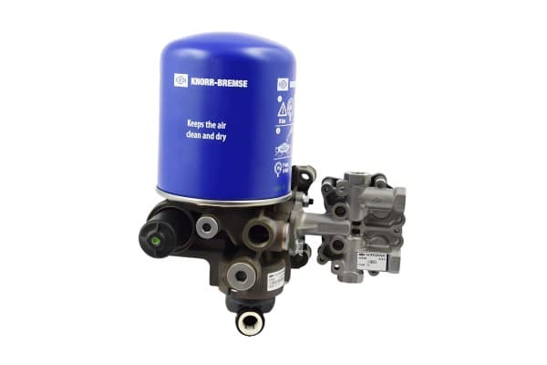 Secador de aire Iveco con válvula de protección de 4 circuitos Knorr-Bremse ZB4631 LA8617 usado