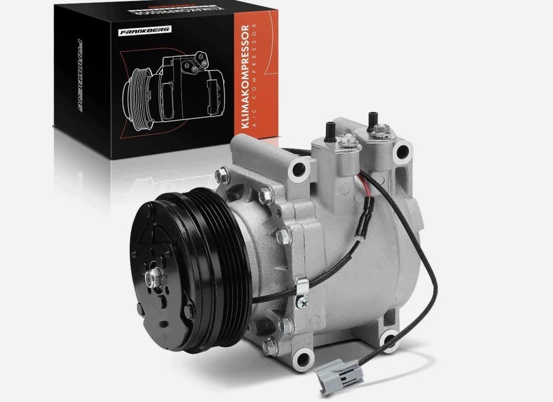 Compresor de Aire Acondicionado Frankberg Honda Jazz II City 2002-2008 R134a nuevo