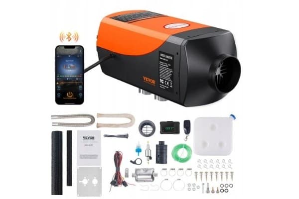 Calefactor de Estacionamiento Vevor 8KW con Control Remoto Bluetooth usado