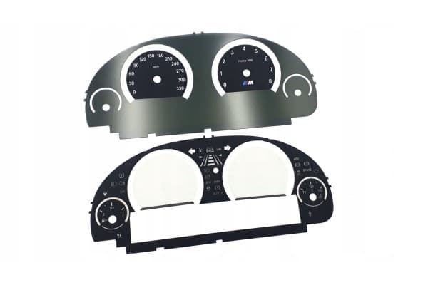 Esferas para BMW X5 M, X6 M, M5, M6 con indicadores Mph - Kmh usado