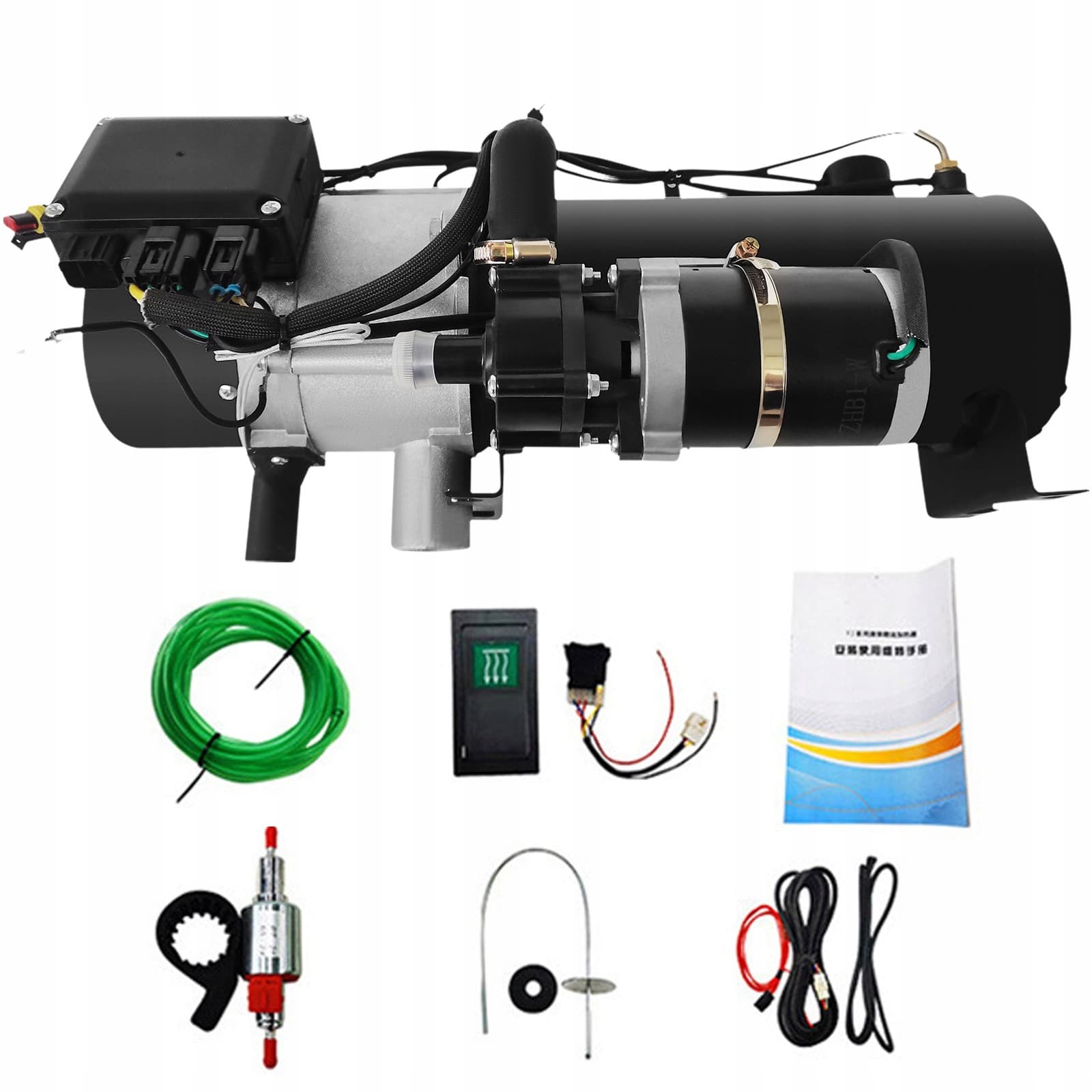 Calentador de Agua Diesel para Automóvil 12V 10KW Calefactor de Estacionamiento nuevo