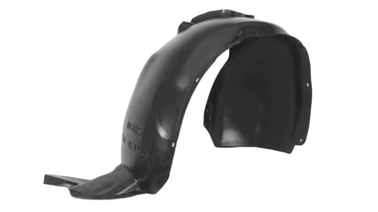 Guardabarros delantero derecho anticorrosión para Volkswagen Tiguan, 09.07-04.11, Número de pieza 5N0805912C (Serie B) nuevo