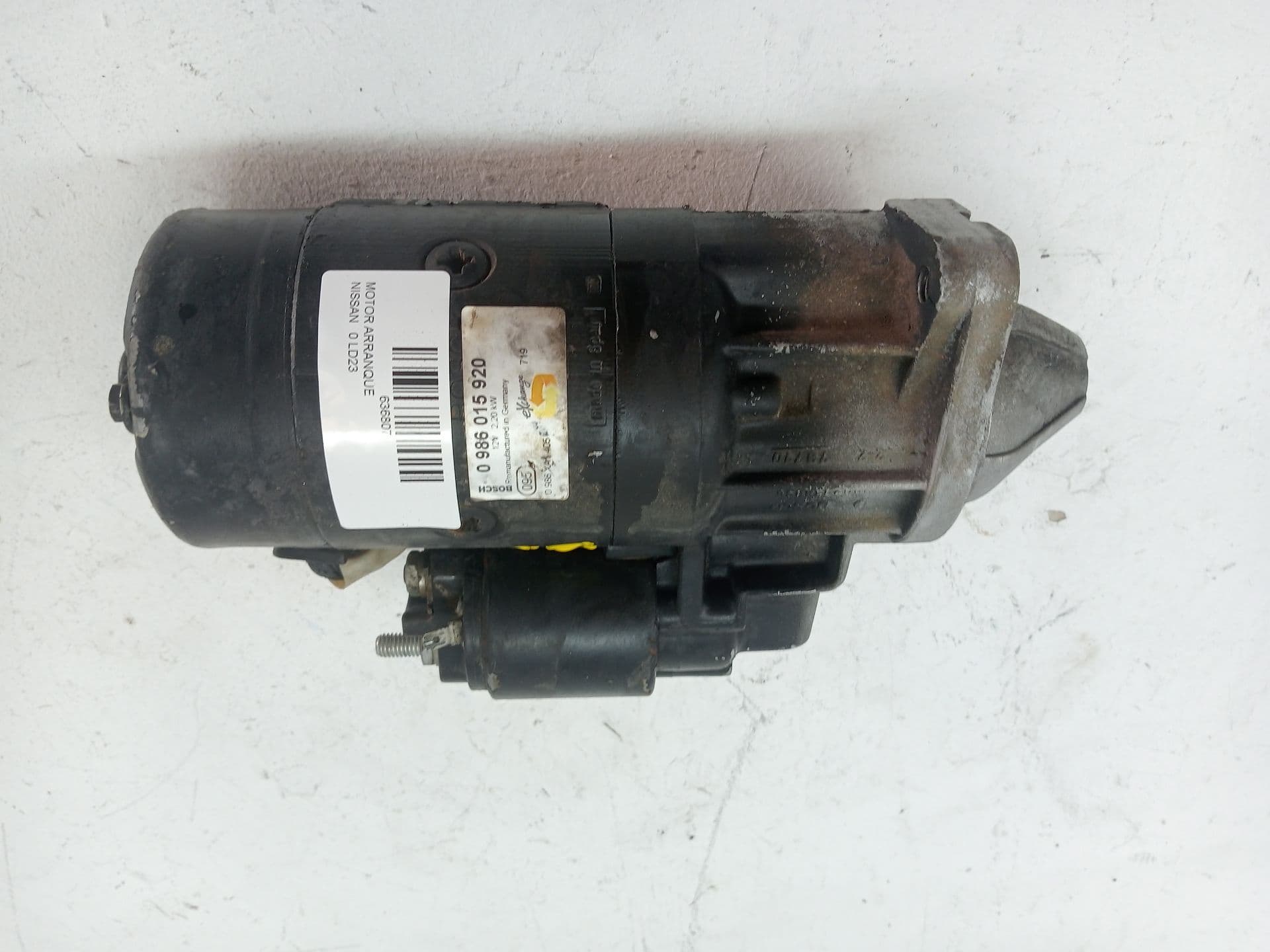 Motor arranque NISSAN 100 NX (B13)