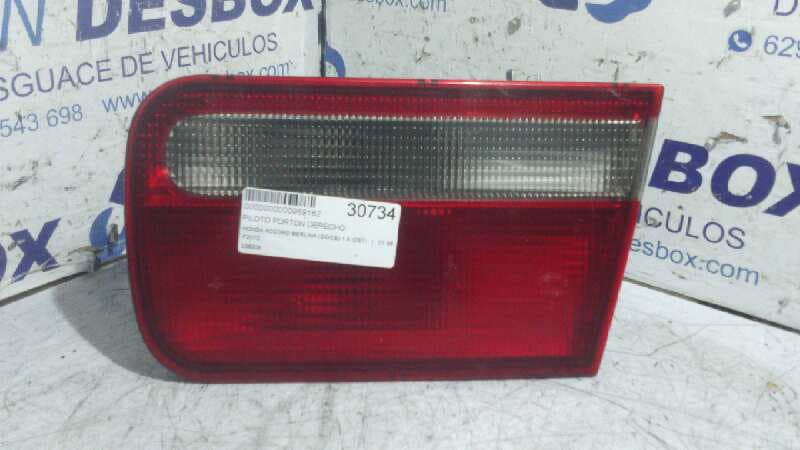 Recambio de PILOTO PORTON DERECHO para HONDA ACCORD BERLINA (CC/CE) 1.8 (CE7) F2072 referencia OEM IAM 236208 - NEGRO