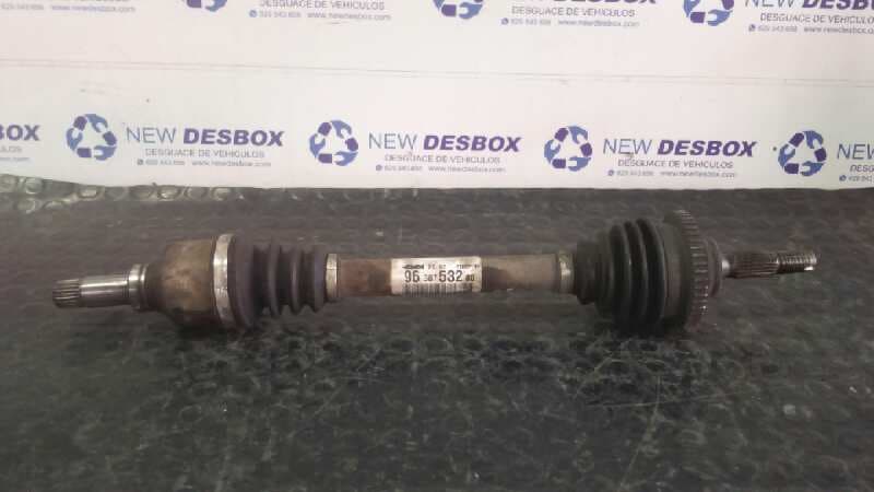 Recambio de TRANSMISION DELANTERA IZQUIERDA para PEUGEOT 206 4-TRG. 1.6 16V CAT referencia OEM IAM 9638753280 - GRIS