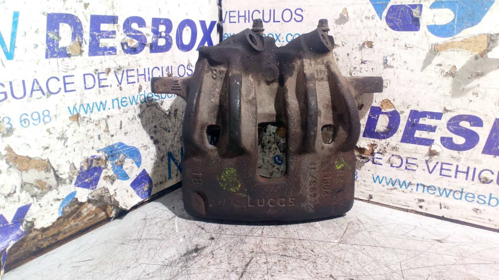 Recambio de PINZA DE FRENO DELANTERA IZQUIERDA para CITROEN JUMPER CAJA CERRADA (1) referencia OEM IAM 4493711