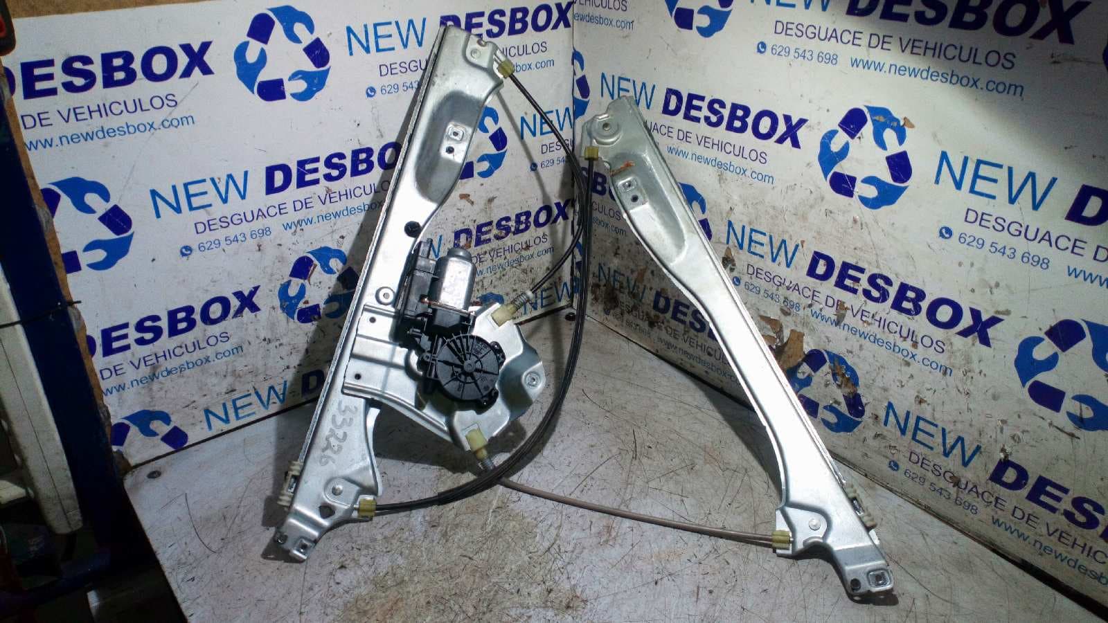 Recambio de ELEVALUNAS DELANTERO IZQUIERDO para RENAULT CLIO III K9K N7 referencia OEM IAM 8200291148 - AZUL