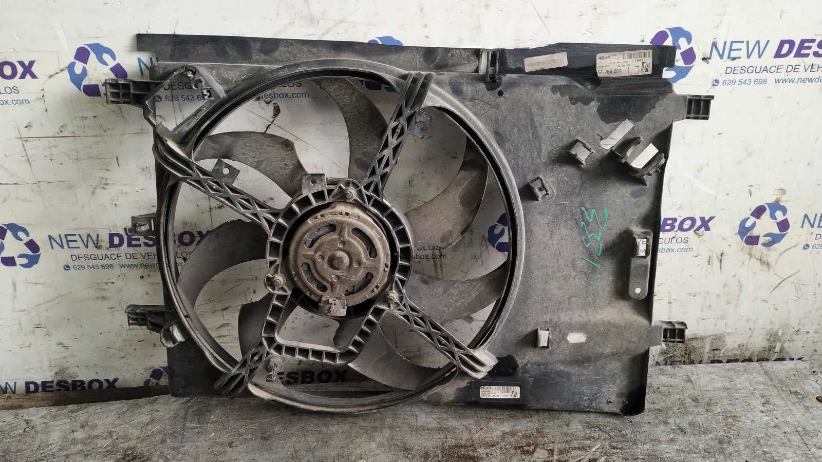 Recambio de ELECTROVENTILADOR para FIAT GRANDE PUNTO (199) 350A1000 referencia OEM IAM - GRIS PLATA