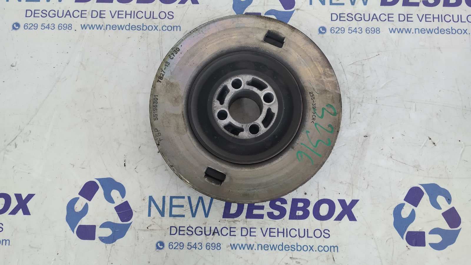 Recambio de POLEA CIGUEÑAL para SAAB 9-3 BERLINA Z19DT referencia OEM IAM 55196301 - AZUL