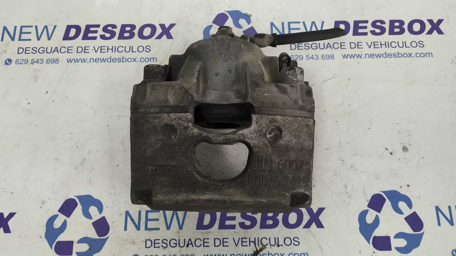 Recambio de PINZA DE FRENO DELANTERA IZQUIERDA para SAAB 9-3 BERLINA D223L referencia OEM IAM GM 6002 - GRIS