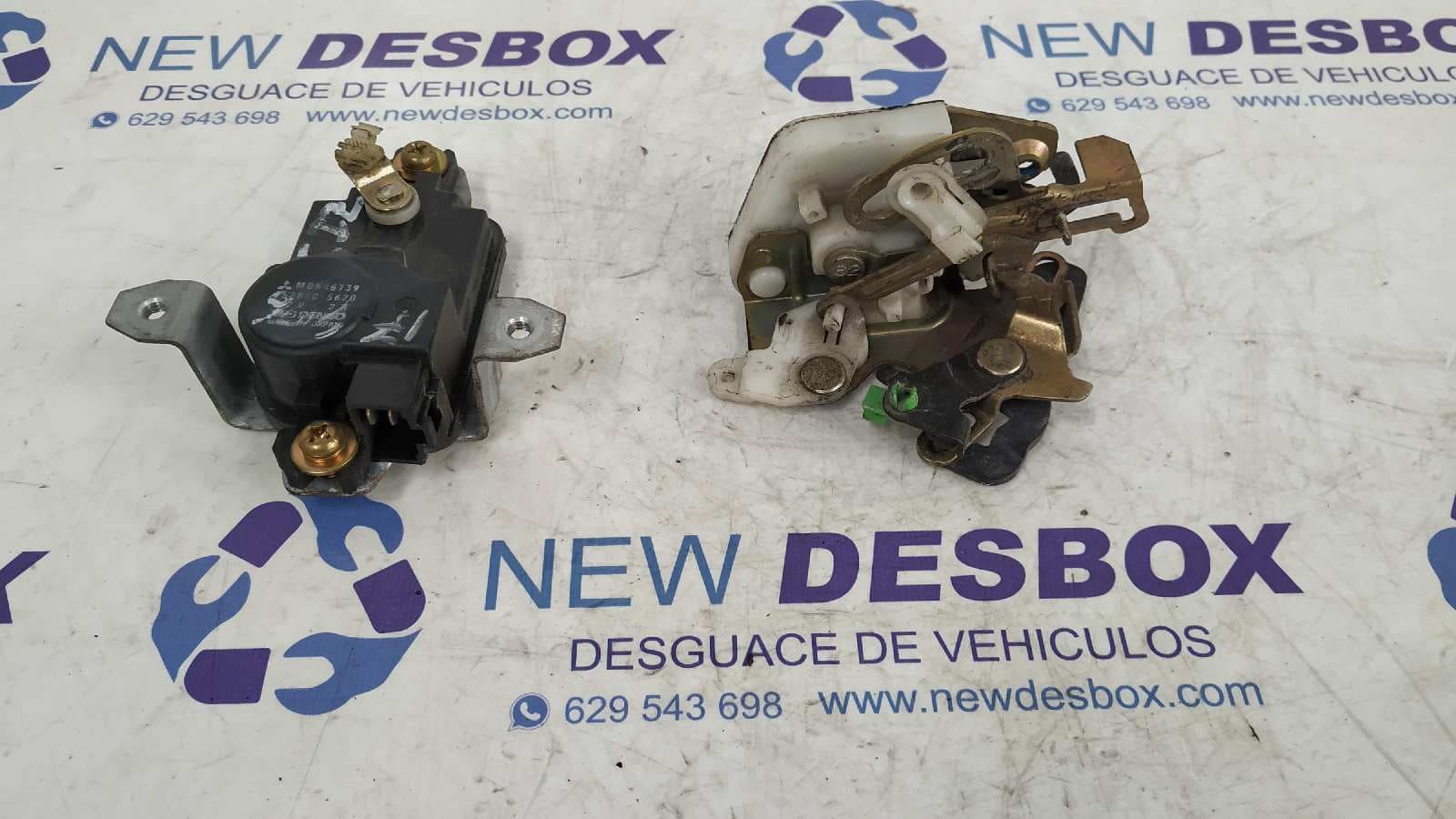 Recambio de CERRADURA PUERTA TRASERA IZQUIERDA para MITSUBISHI SPACE WAGON (N30/N40) 2.0 Turbodiesel referencia OEM IAM MB546739 - GRANATE