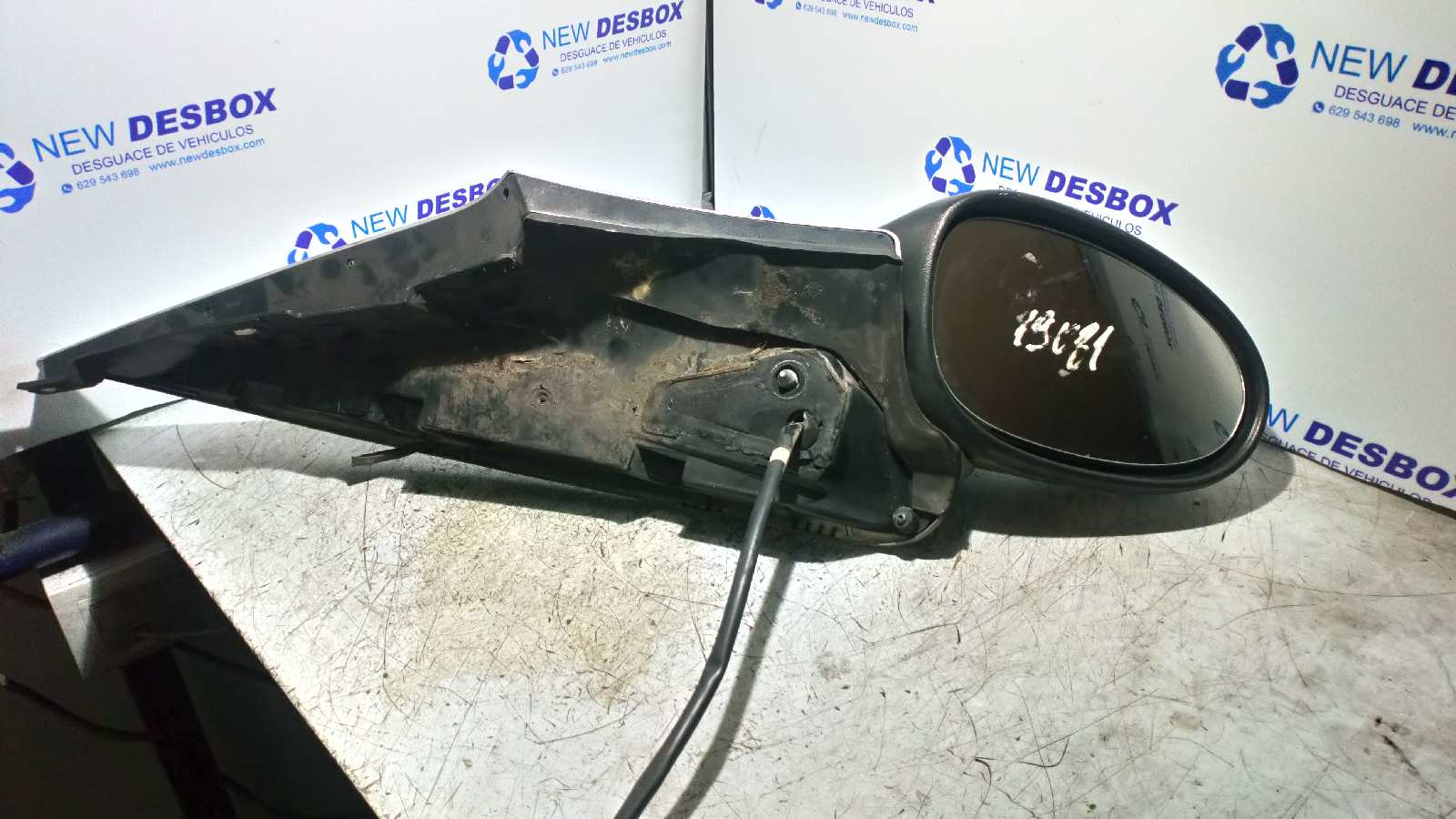 Recambio de RETROVISOR DERECHO para RENAULT ESPACE (J63) G9T A7 referencia OEM IAM - GRIS