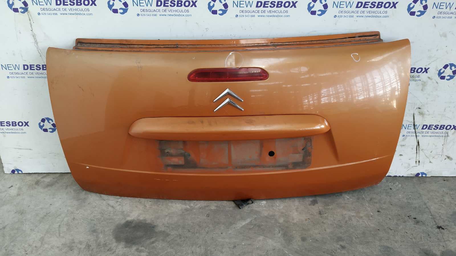 Recambio de PORTON TRASERO para CITROEN C3 PLURIEL 1.4 KFV referencia OEM IAM - NARANJA
