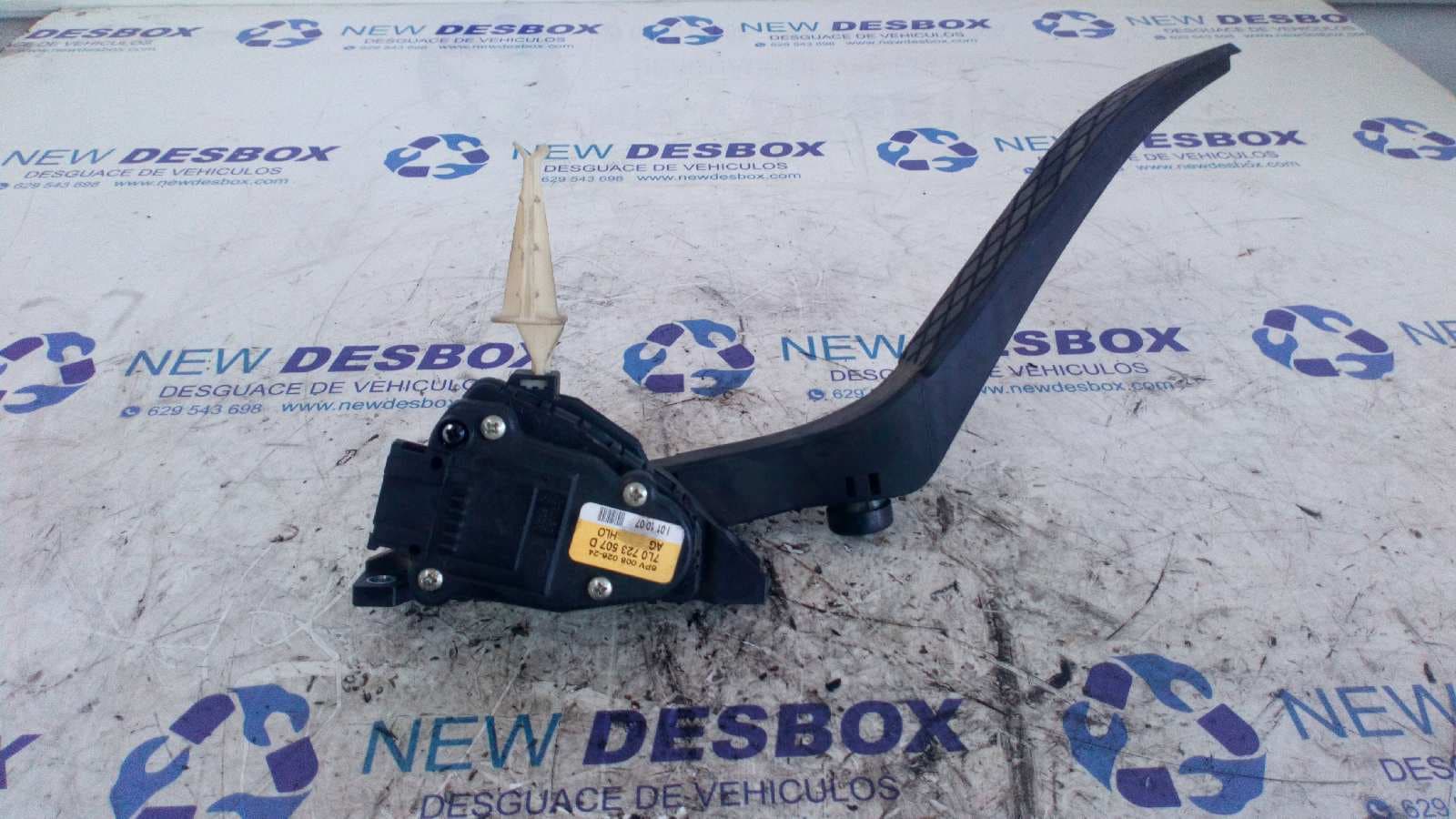 Recambio de POTENCIOMETRO PEDAL para AUDI Q7 (4L) referencia OEM IAM 7L0723507D