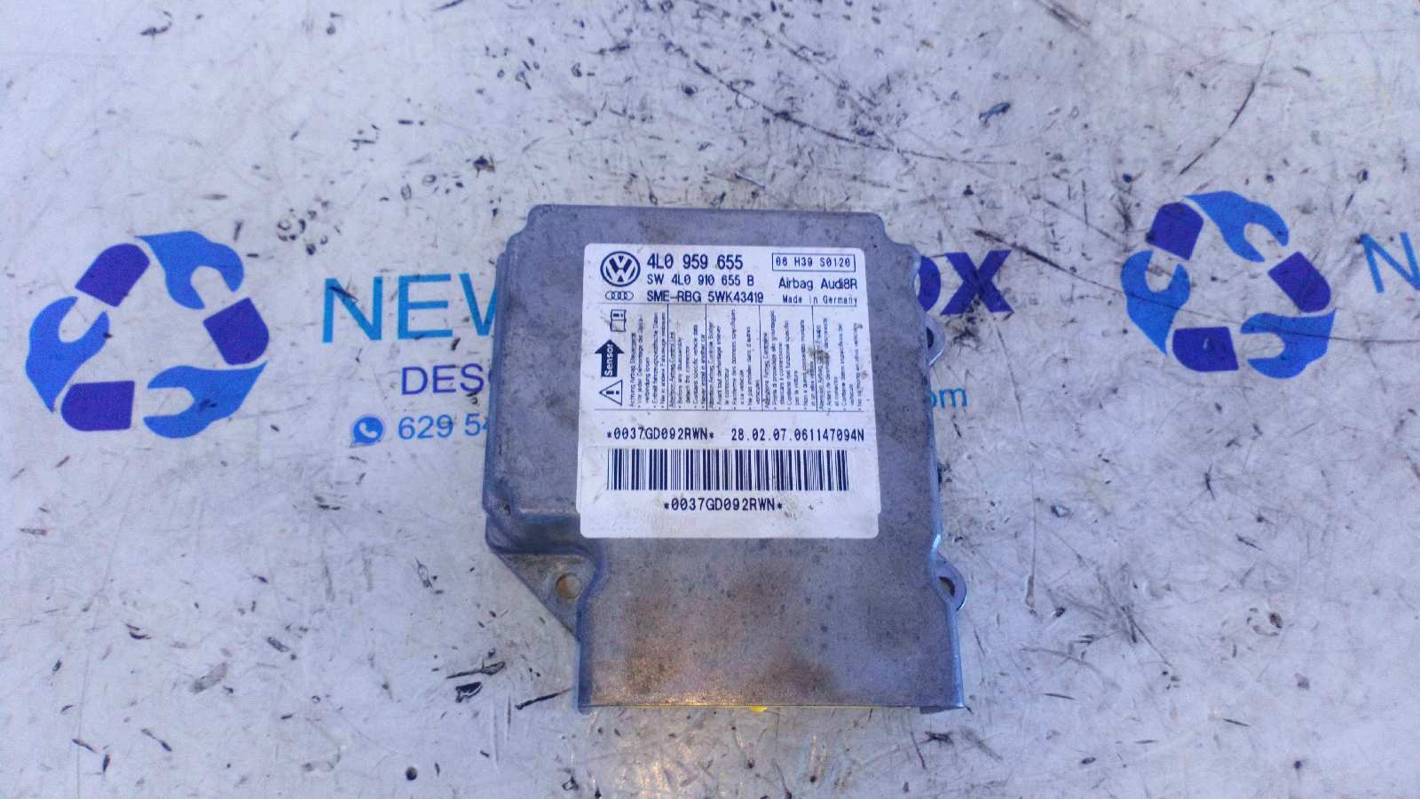 Recambio de CENTRALITA AIRBAG para AUDI Q7 (4L) BUG referencia OEM IAM 4L0959655