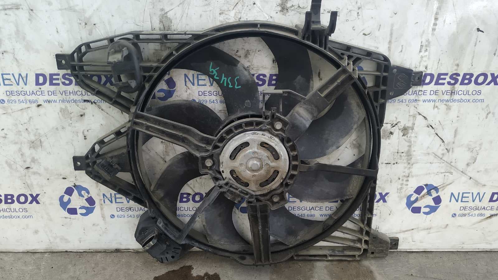 Recambio de ELECTROVENTILADOR para RENAULT KANGOO (F/KC0) K9K714 referencia OEM IAM 8200394646 - BLANCO