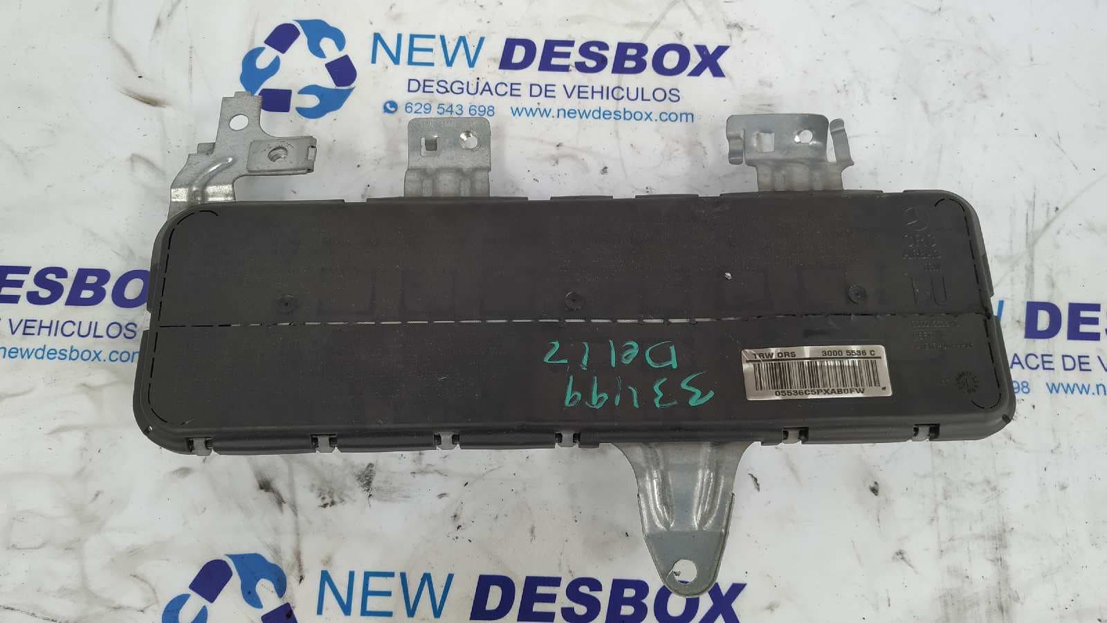 Recambio de AIRBAG LATERAL DELANTERO IZQUIERDO para MERCEDES-BENZ CLASE CLC (CL203) CLC 220 CDI (LA) (203.708) OM646963 referencia OEM IAM A2038602105 - NEGRO