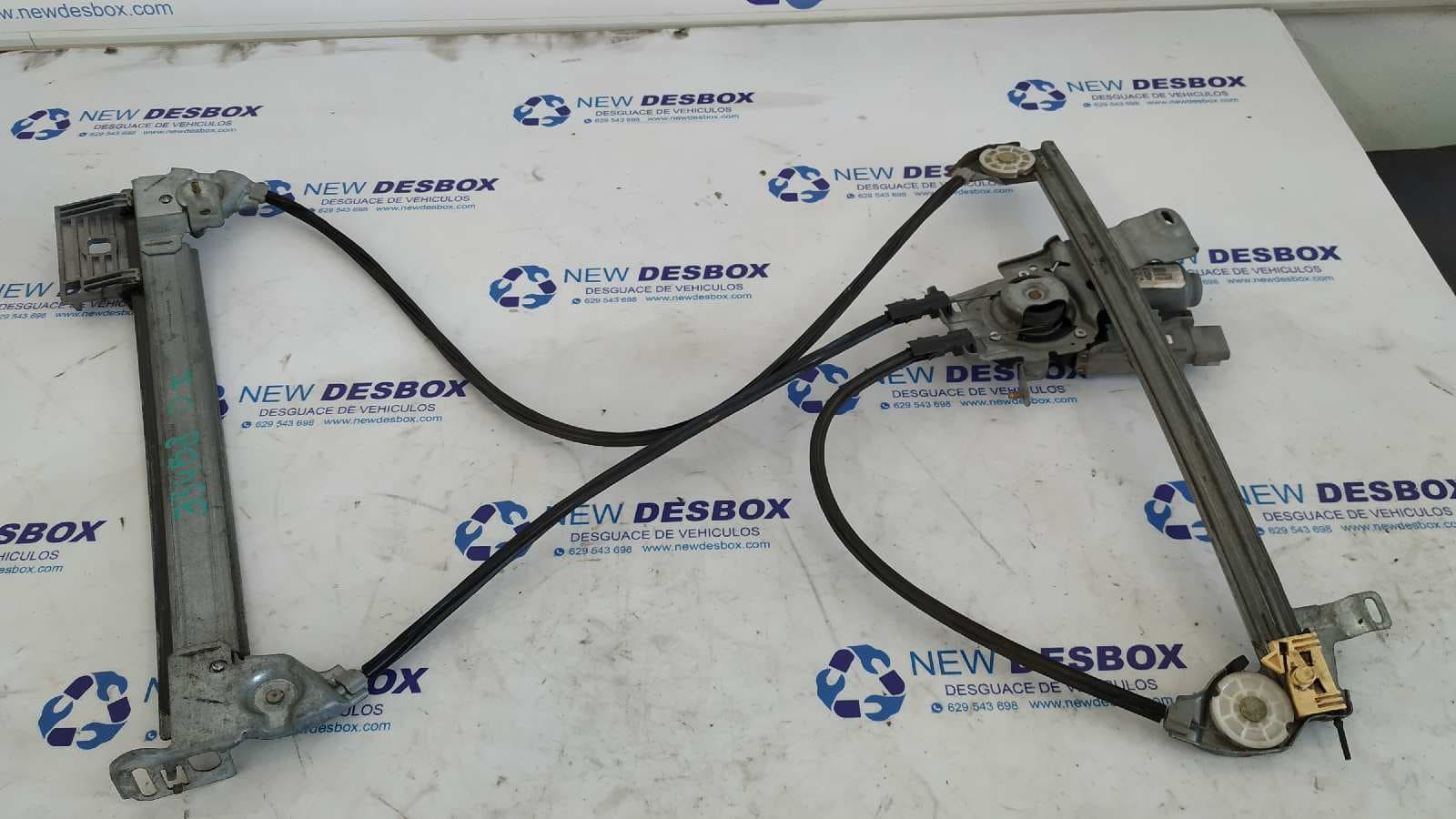 Recambio de ELEVALUNAS DELANTERO IZQUIERDO para CITROEN C3 PLURIEL 1.4 KFV referencia OEM IAM 9643369480 - NARANJA