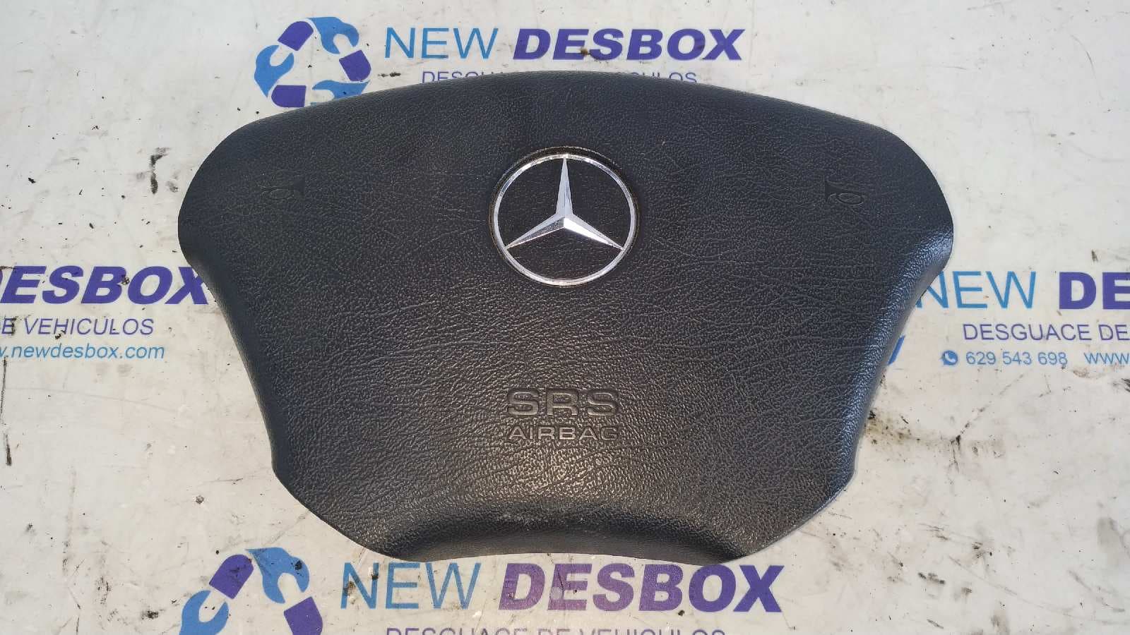 Recambio de AIRBAG DELANTERO IZQUIERDO para MERCEDES-BENZ CLASE M (W163) OM612963 referencia OEM IAM 1634600298 - NEGRO