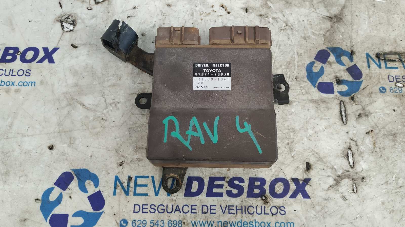 Recambio de CENTRALITA INYECCION para TOYOTA RAV 4 (A2) 1CDFTV referencia OEM IAM 8987120030