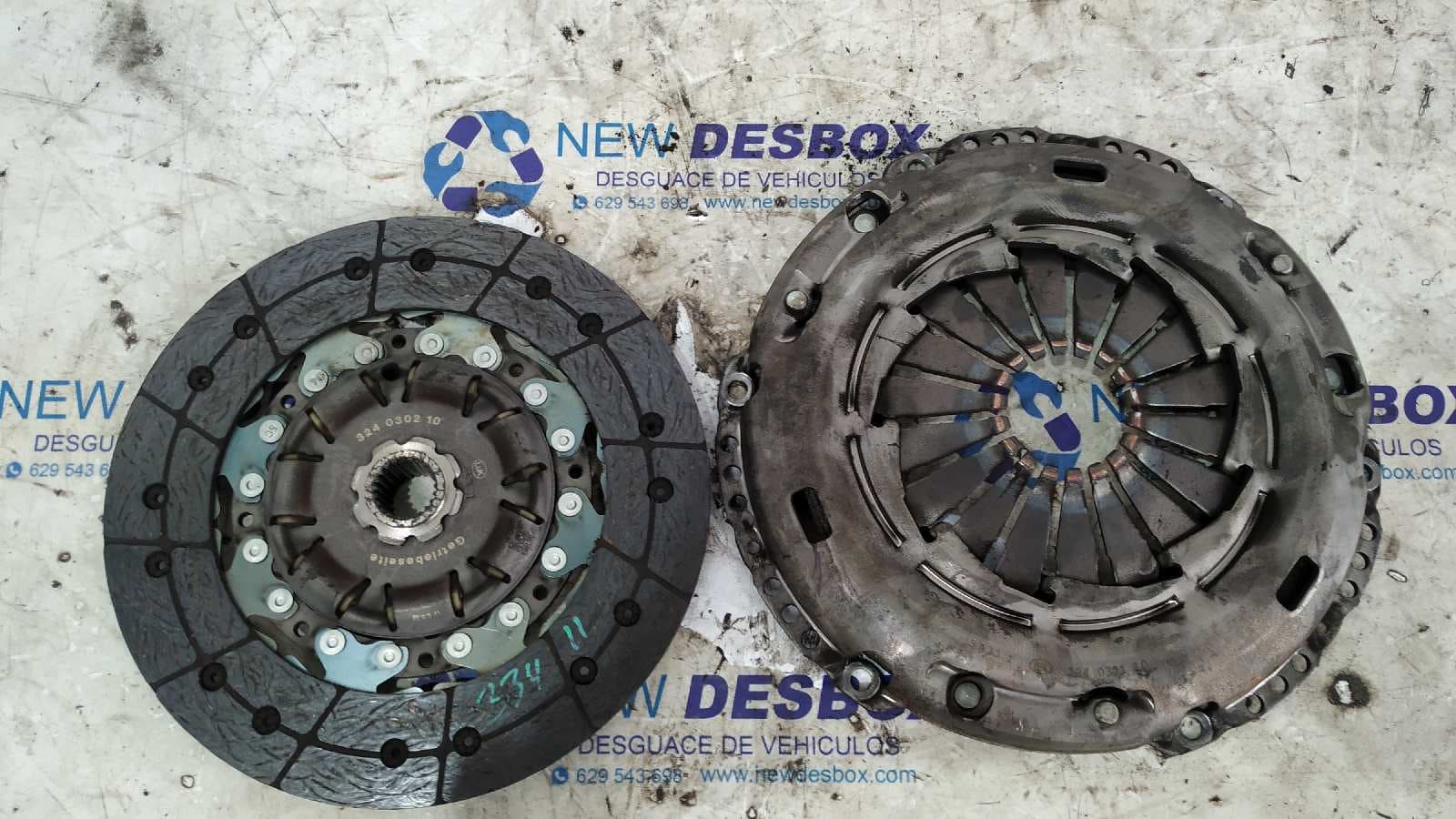 Recambio de KIT EMBRAGUE para FORD GALAXY (VY) AUY referencia OEM IAM 324030210 - AZUL