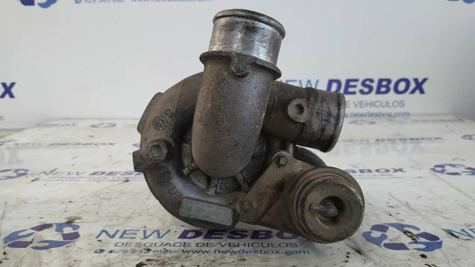 Recambio de TURBOCOMPRESOR para MERCEDES-BENZ VITO (W638) CAJA CERRADA 611980 referencia OEM IAM A6110961399 - GRIS