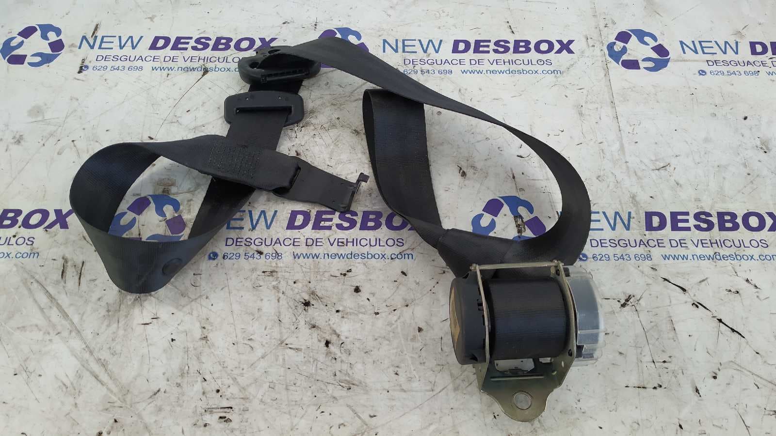 Recambio de CINTURON TRASERO IZQUIERDO para LAND ROVER RANGE ROVER SPORT 276DT referencia OEM IAM 604043700D - NEGRO