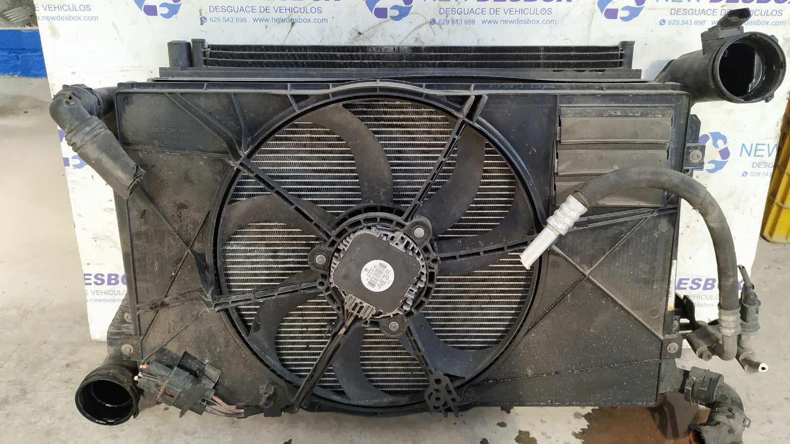 Recambio de ELECTROVENTILADOR para VOLKSWAGEN CADDY KA/KB (2K) BSU referencia OEM IAM 1K0121205AA - AZUL
