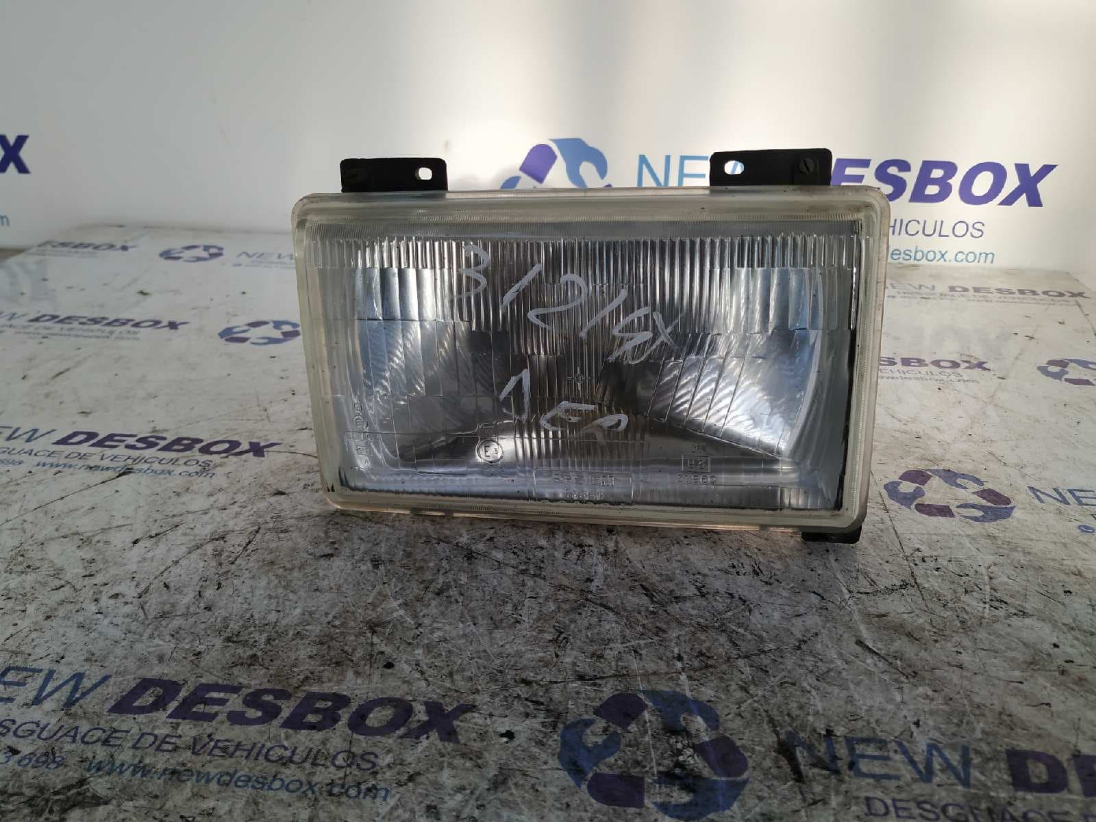 Recambio de FARO DERECHO para FIAT DUCATO CAJA CERRADA (290 DESDE 08.90) 14 Caja cerr. techo sobreelevado 814461 referencia OEM IAM 13998 - BLANCO