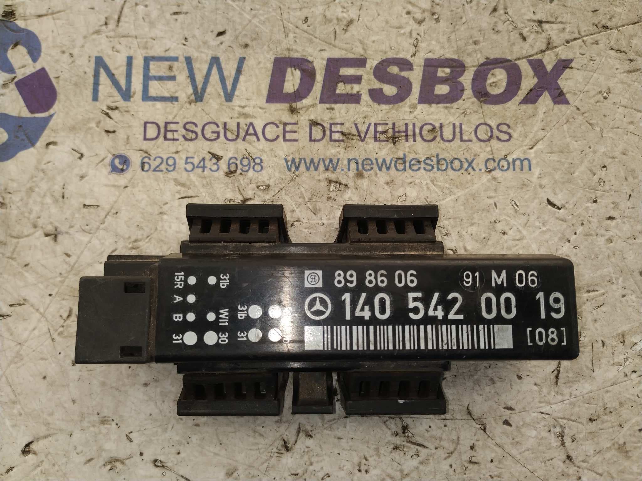 Recambio de RELE para MERCEDES-BENZ CLASE S (W140) referencia OEM IAM 1405420019