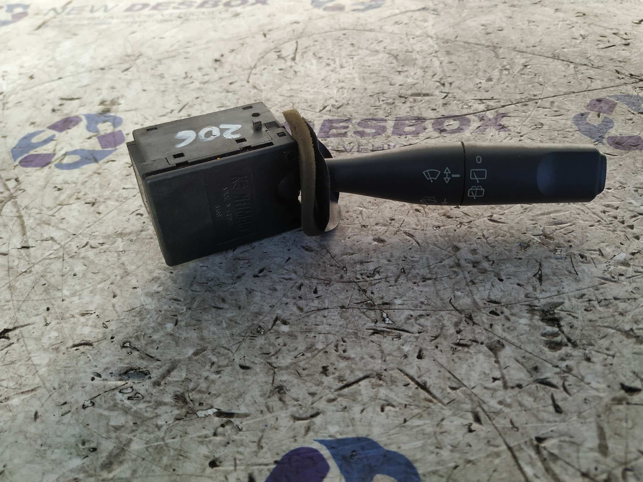 Recambio de MANDO LIMPIA para PEUGEOT 206 BERLINA XN WJZ referencia OEM IAM 96049597ZL - GRIS